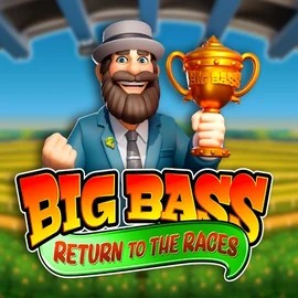 Big Bass Return to the Races by Pragmatic Play, showcased at casinolys.com – game logo