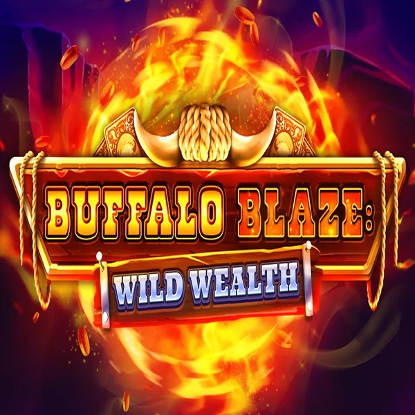 Buffalo Blaze Wild Wealth logo – Slots by OctoPlay at Casinoly Casino