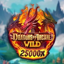 Dragons of Arcane Wild slot icon by Foxium, available at Casinoly Casino