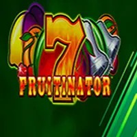 Fruitinator Jackpot King slot logo by Blueprint Gaming at Casinoly Casino